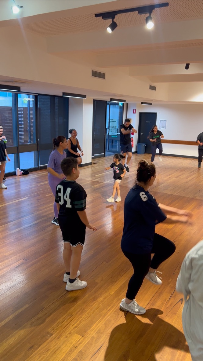 Liverpool Nutrition community members taking part in DanceFit